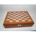 Подарочный набор HELIOS Чемодан с шахматами ( Шахматы+Фляжка+открывашка+стопарики+воронка)