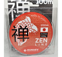 Леска DUNAEV ZEN LINE 100m 0.17mm 2.82kg  Japan