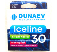 Леска зимняя Dunaev ICE LINE 0.08mm 0.8kg